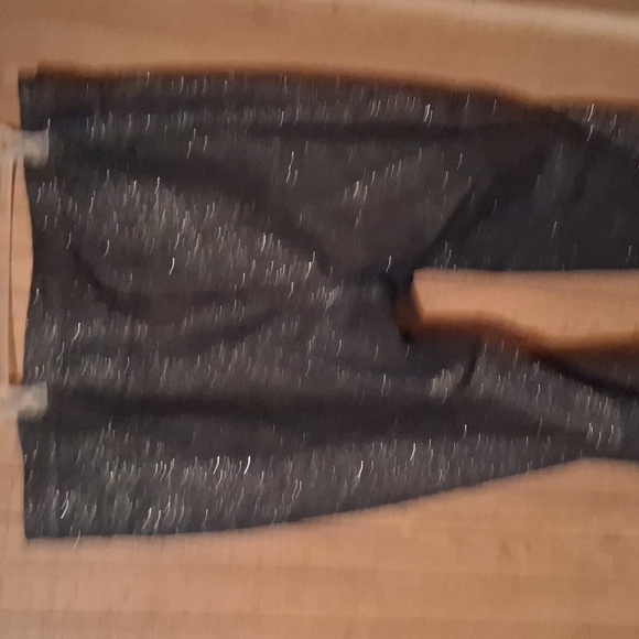 Ashley Stewart Black Glitter Jeans - Picture 5 of 7